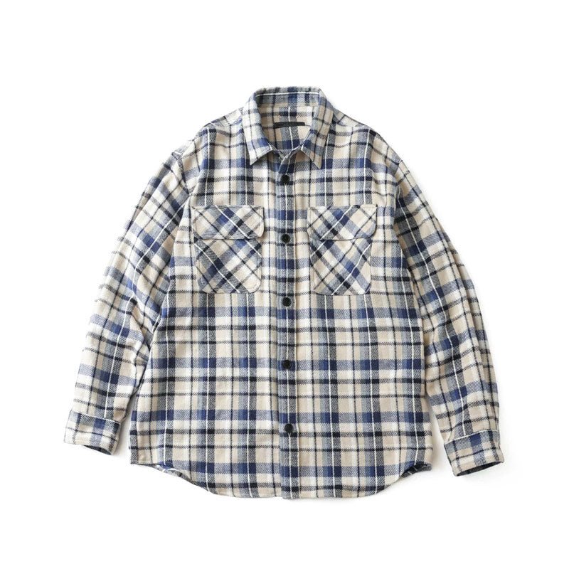 SOPHNET. Oversized Shirt Jacket Beige
