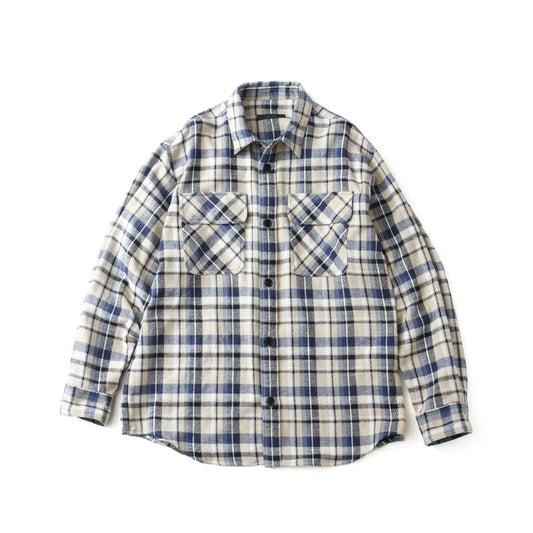 SOPHNET. Oversized Shirt Jacket Beige