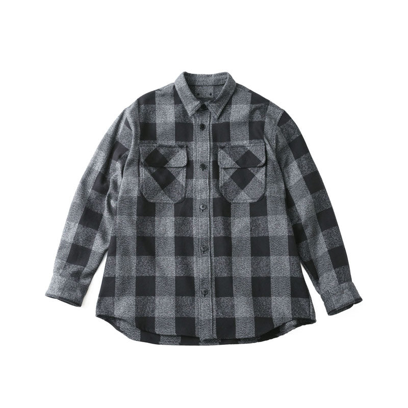 SOPHNET. Oversized Shirt Jacket Black