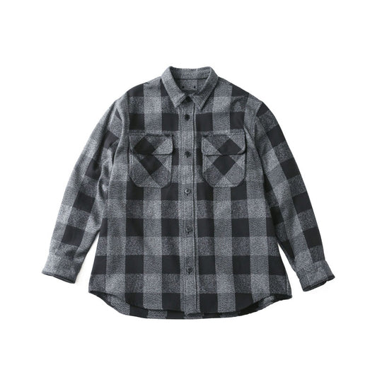 SOPHNET. Oversized Shirt Jacket Black
