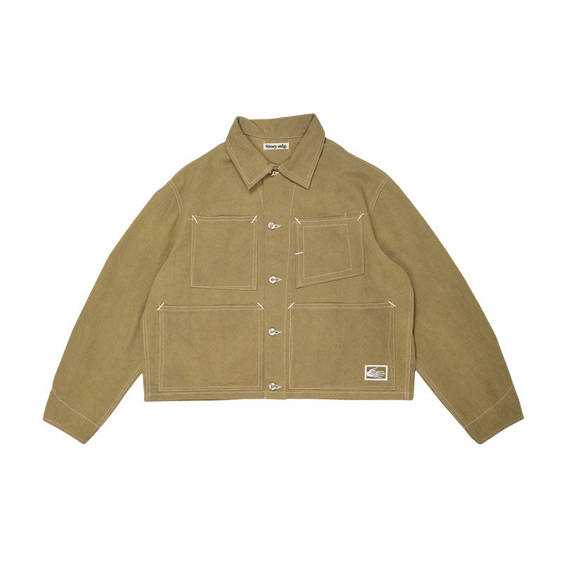 STORY MFG. | Post Jacket Olive Wonky-Wear