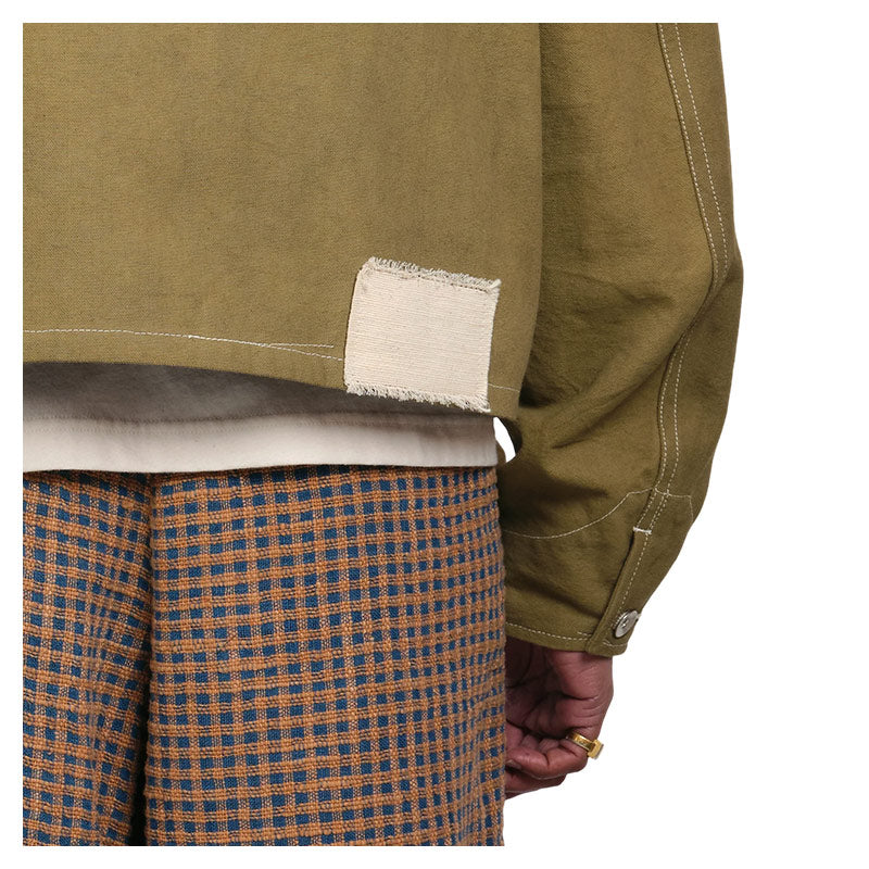 STORY MFG. | Post Jacket Olive Wonky-Wear