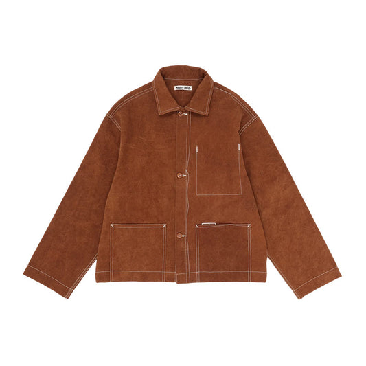 STORY MFG. | Sot Jacket Brown Wonky-Wear