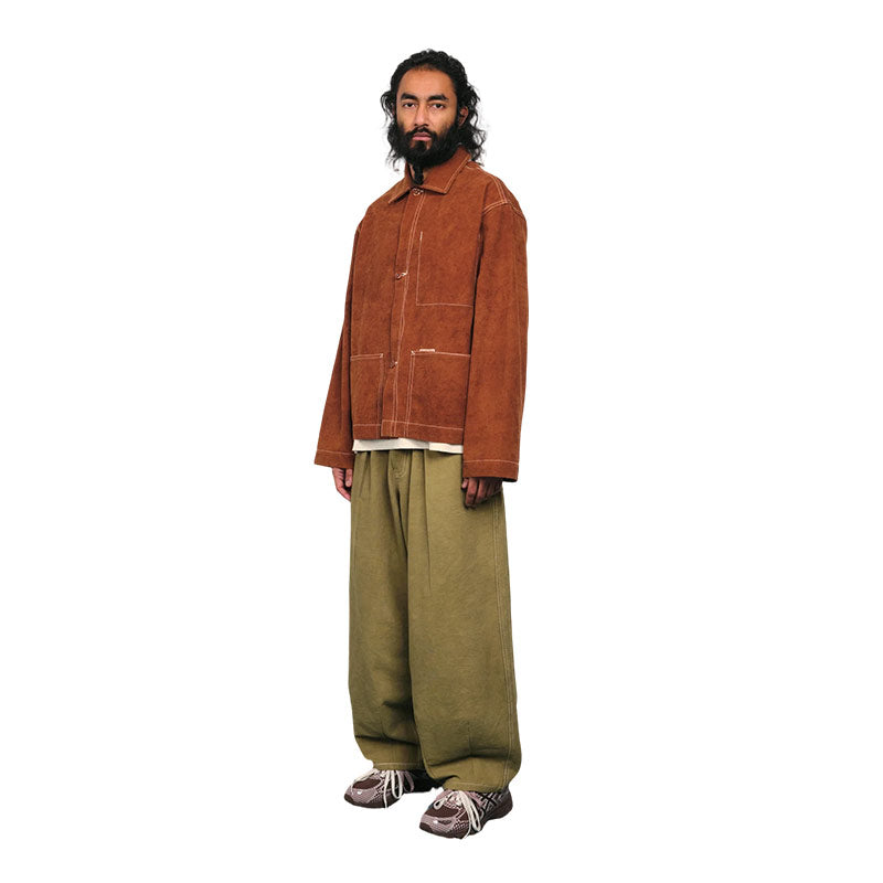 STORY MFG. | Sot Jacket Brown Wonky-Wear