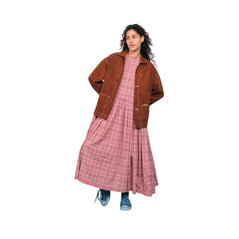 STORY MFG. | Sot Jacket Brown Wonky-Wear