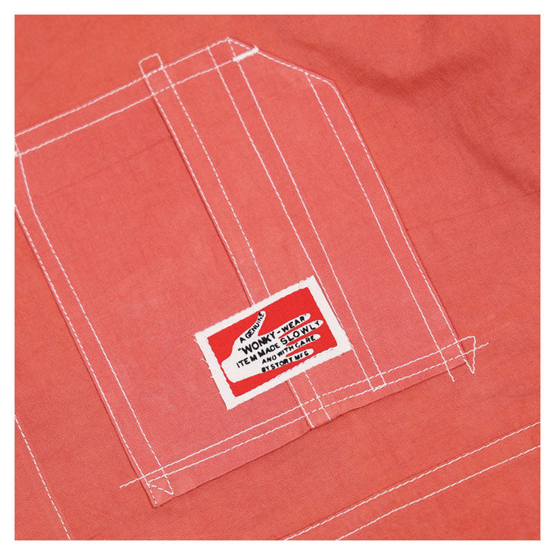 STORY MFG. | Sot Jacket Pink Wonky-Wear
