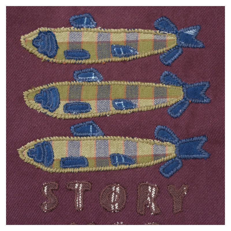 STORY MFG. | Harvest Shirt Purple Fish