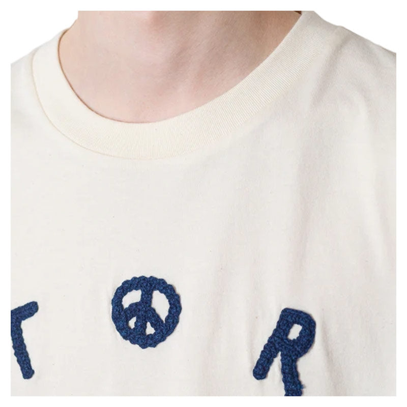 STORY MFG. | Grateful Tee SS Crochet Peace