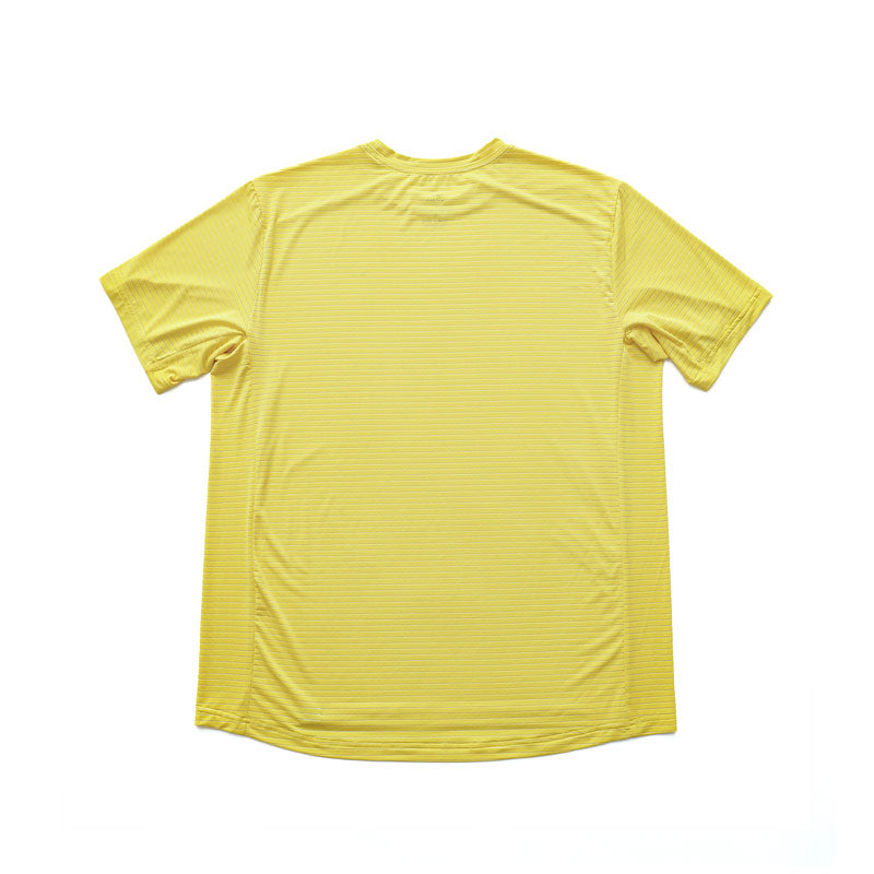 CAYL x Stripe Logo Short Sleeve Tee Yellow