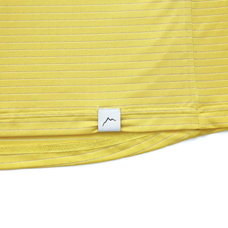 CAYL x Stripe Logo Short Sleeve Tee Yellow
