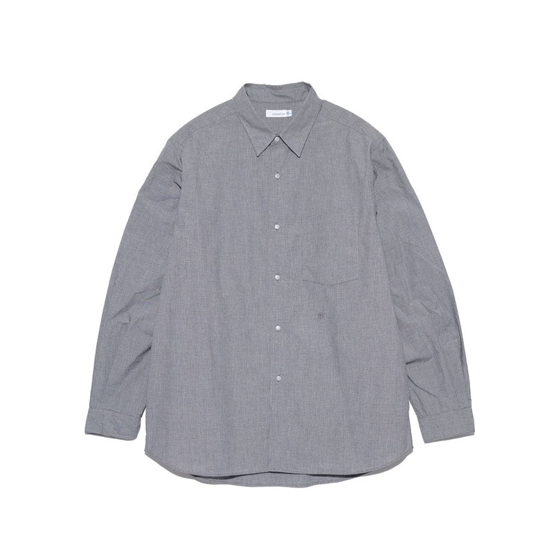 NANAMICA Regular Collar Wind Shirt Navy