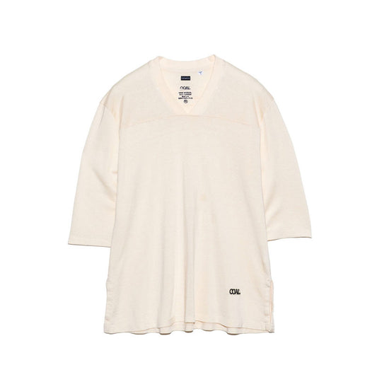 NANAMICA Midshipman Athletic Jersey Tee Ecru