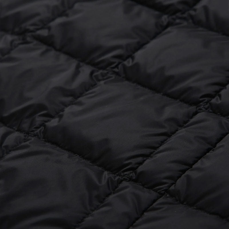 TAION Crew Neck Button Down Jacket Black