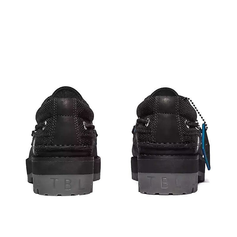 Timberland Women's Future 73 3eye Boat Shoes Black x A-COLD-WALL*