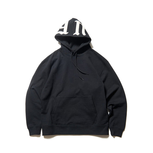 Chenille Hoodie Black