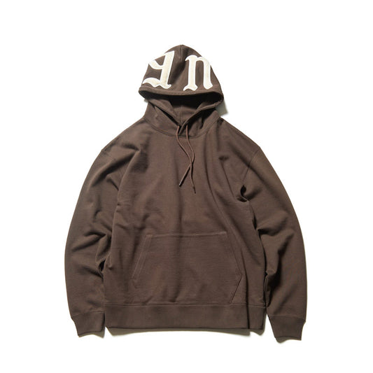 Chenille Hoodie Brown