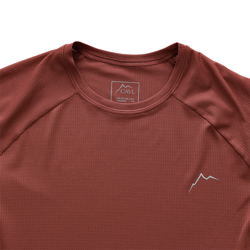 CAYL | Women's Logo Air Long Sleeve Shirts Burgundy