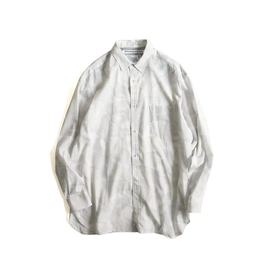 White Mountaineering Woven Camouflage Shirt Light Gray