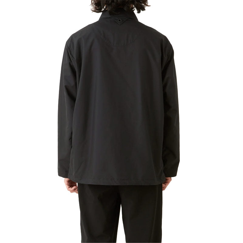 White Mountaineering Woven Twill Coach Jacket Black