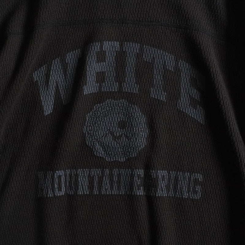 White Mountaineering Knitted Dry Thermal Hockey T-Shirt Black