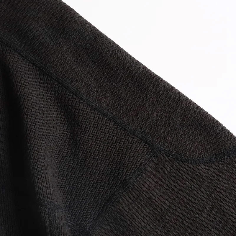 White Mountaineering Knitted Dry Thermal Hockey T-Shirt Black
