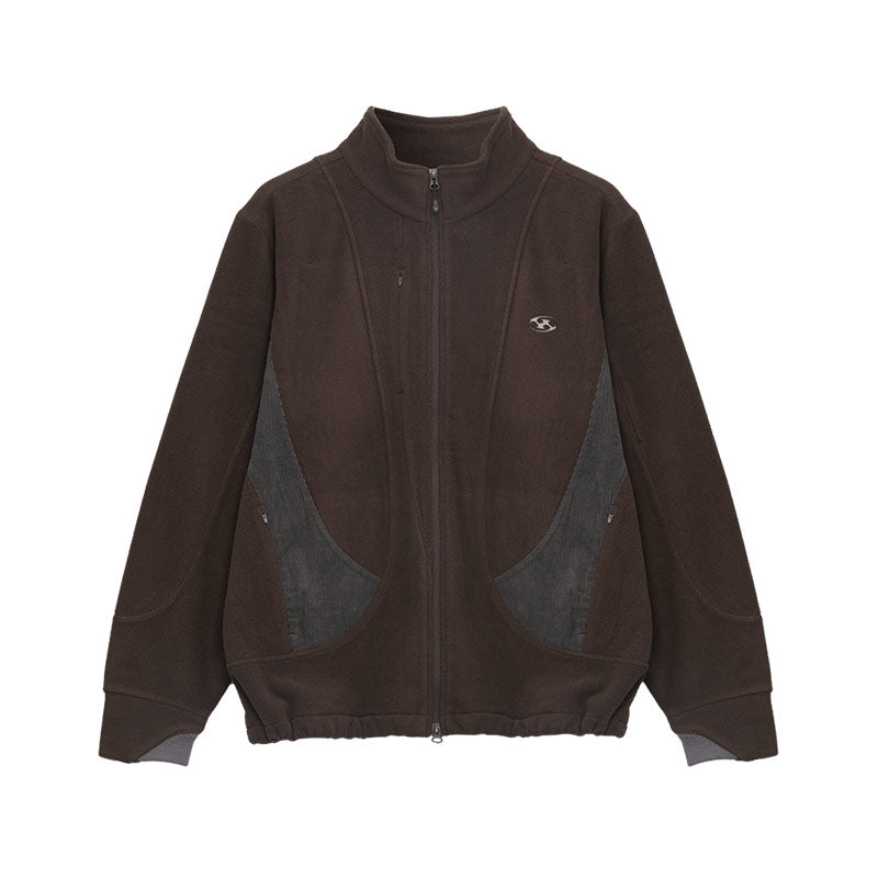 Fleece Jacket Brown