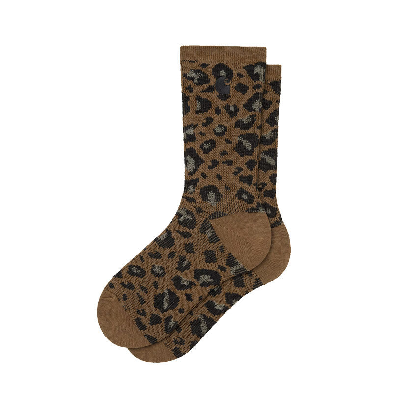CARHARTT WIP | Camo Socks Camo Leo Jacquard / Tamarind