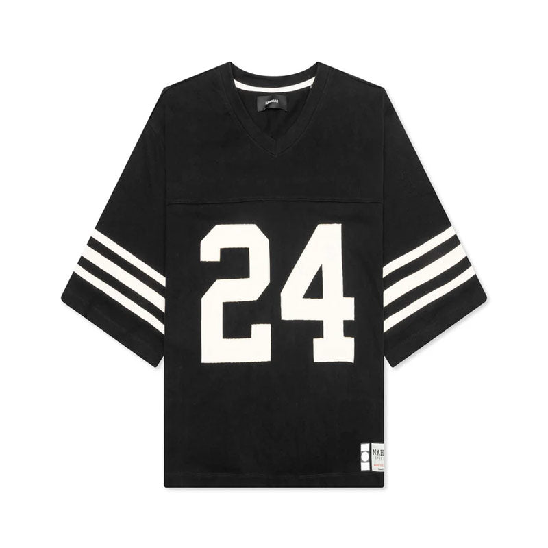 Heavy Cotton 24 Football Jersey Black