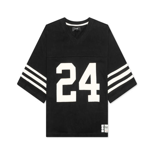 Heavy Cotton 24 Football Jersey Black