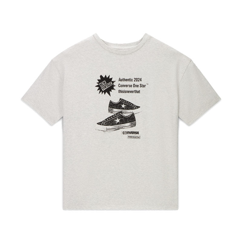 Converse x Thisisneverthat One Star Tee Light Retro Grey Heather