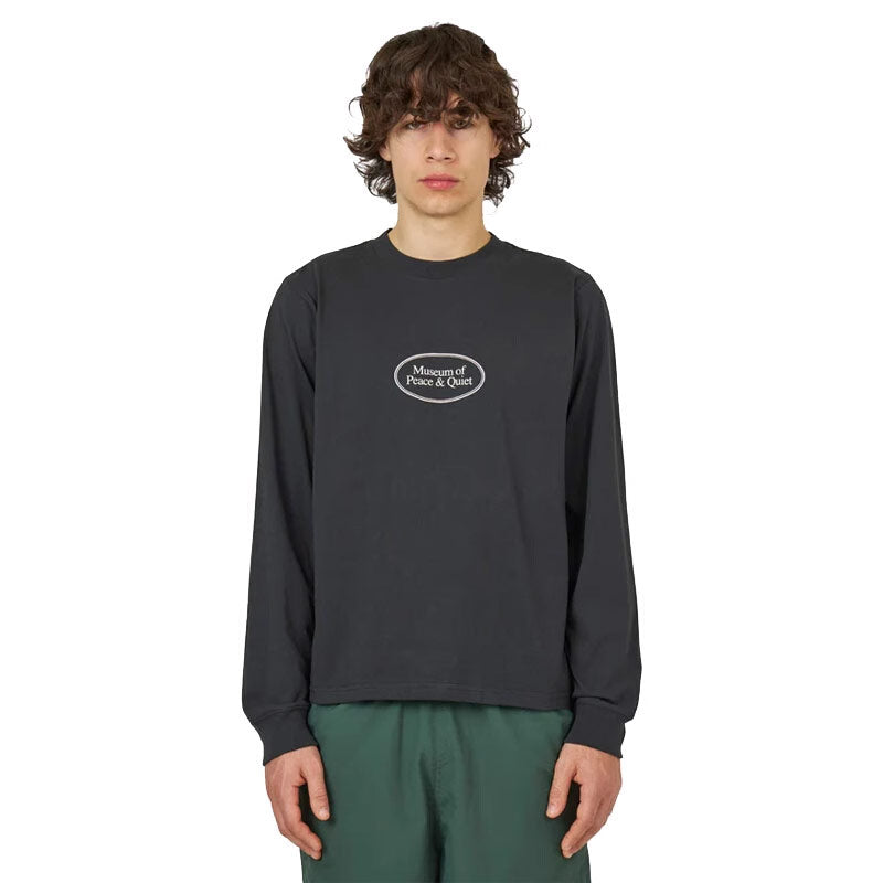 MUSEUM OF PEACE & QUIET Classic MOPQ L/S-Shirt Black