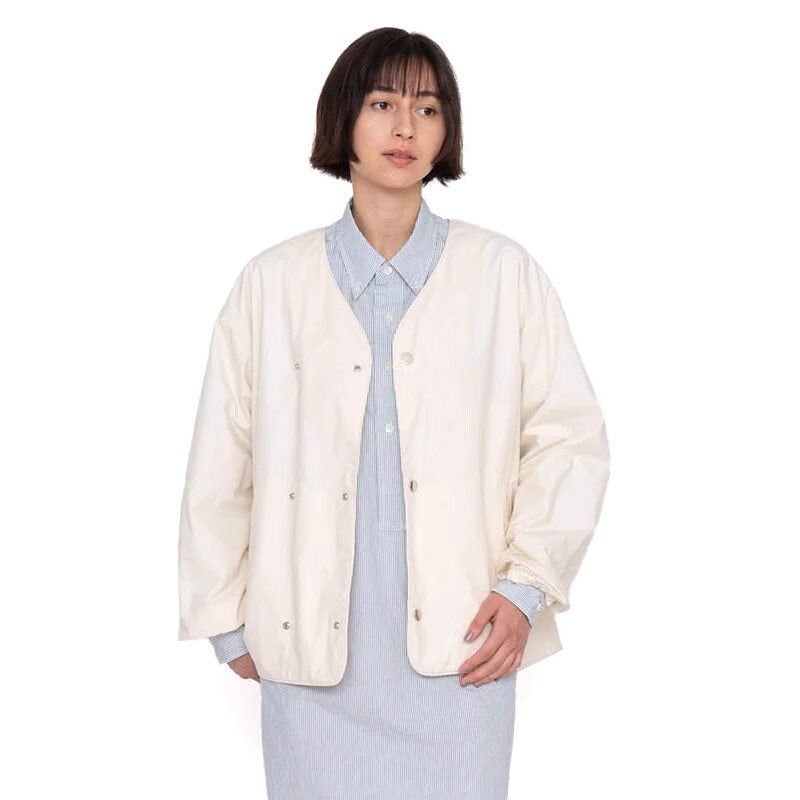 NANAMICA Cardigan Ecru