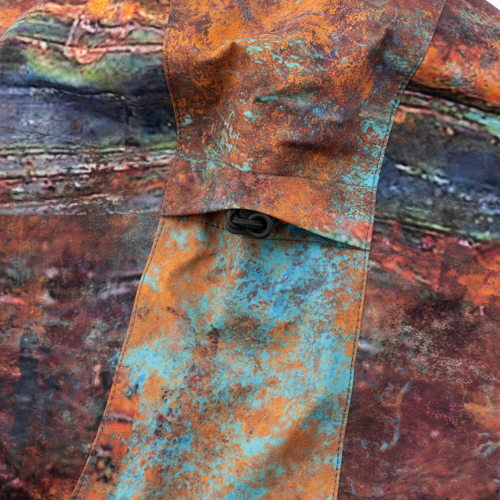 AND WANDER | Pertexprinted Rain Jacket Multi