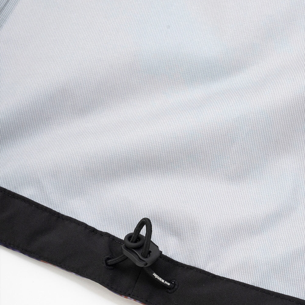 AND WANDER | Pertexprinted Rain Jacket Multi