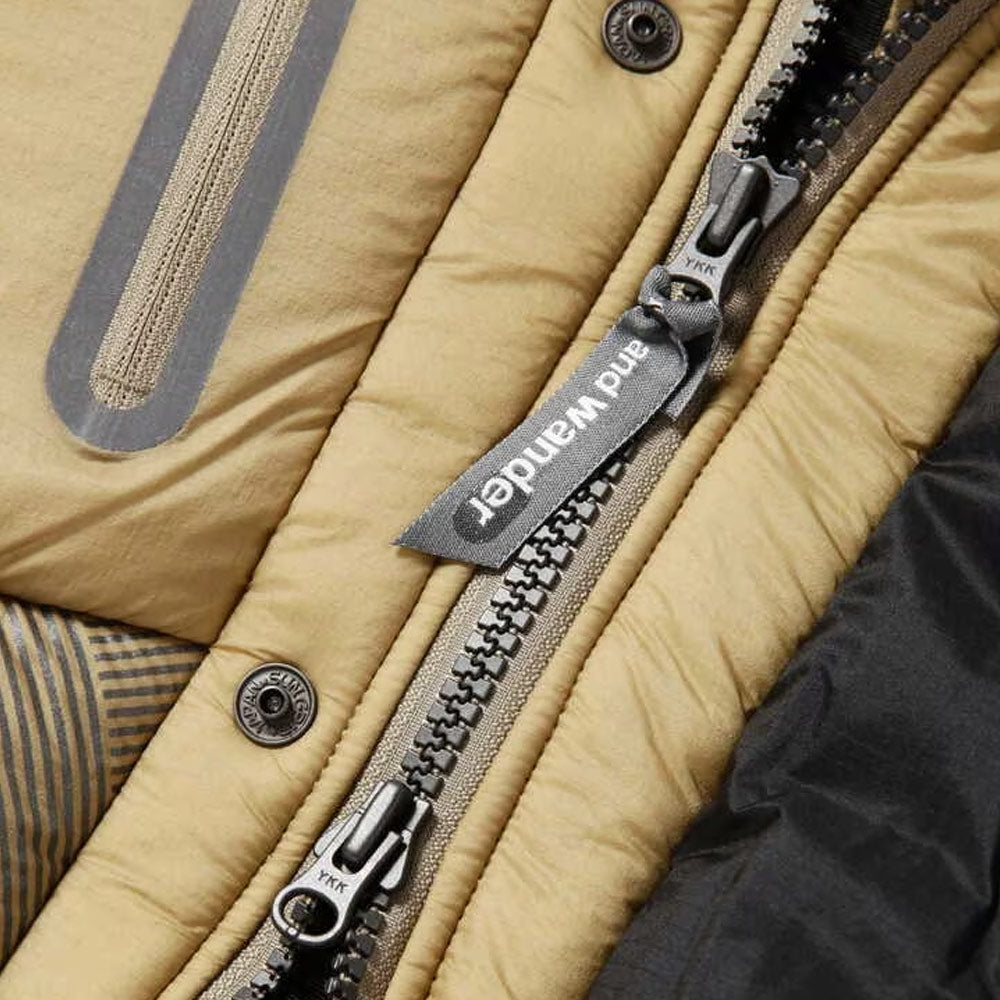 AND WANDER | Primaloft Rip Jacket Beige