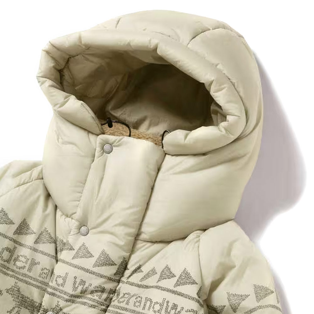 AND WANDER | AND WANDER x Maison Kitsuné Nordic Borderinsulation Jacket Light Beige