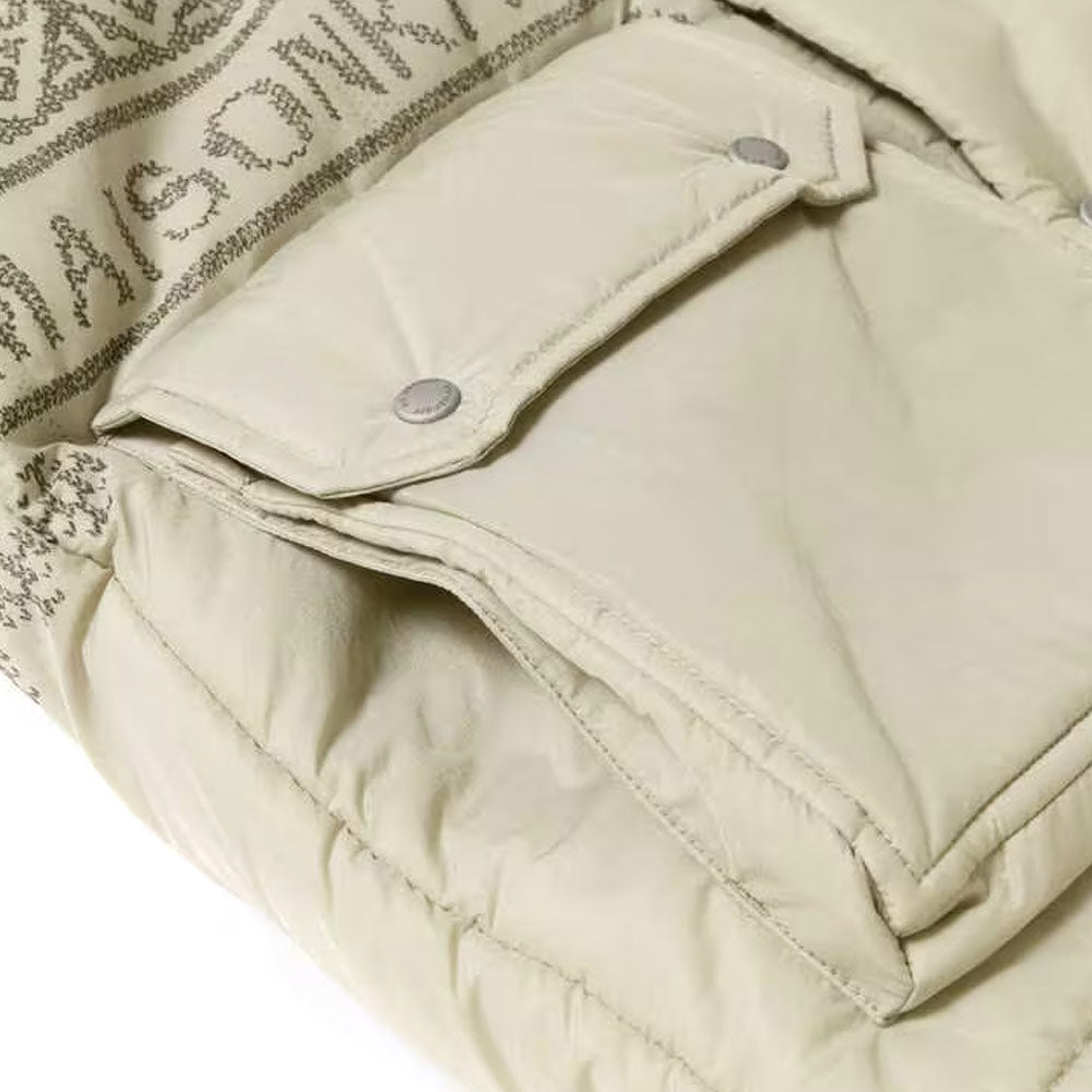 AND WANDER | AND WANDER x Maison Kitsuné Nordic Borderinsulation Jacket Light Beige