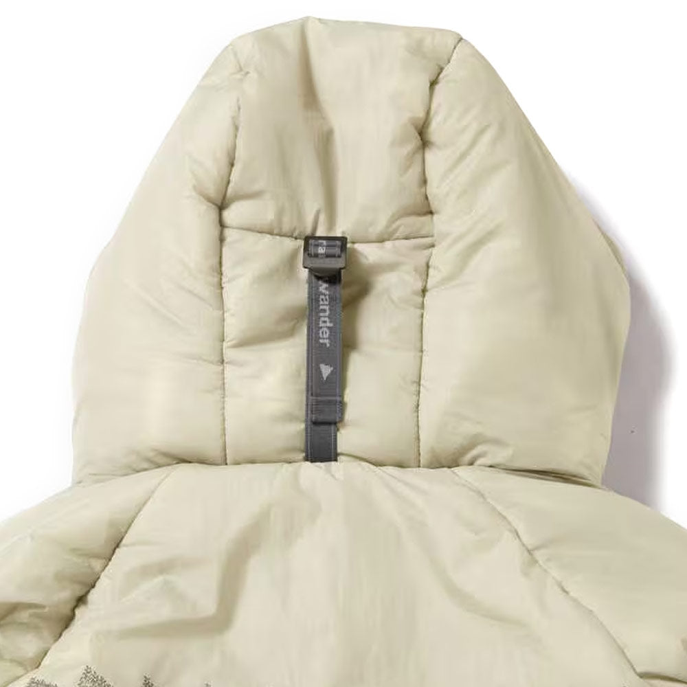 AND WANDER | AND WANDER x Maison Kitsuné Nordic Borderinsulation Jacket Light Beige