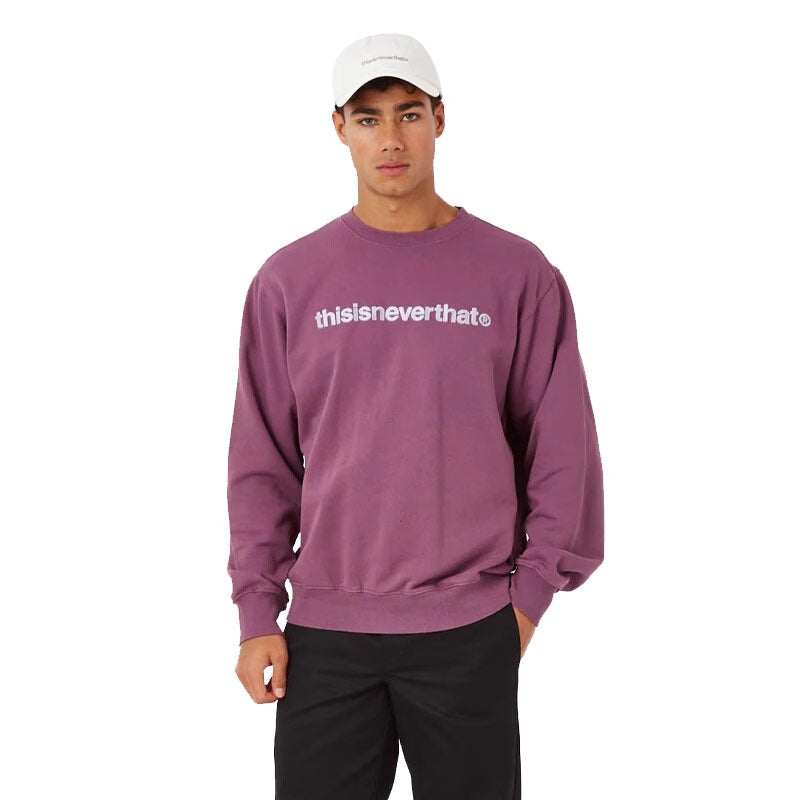 THISISNEVERTHAT T-Logo Crewneck Fuchsia