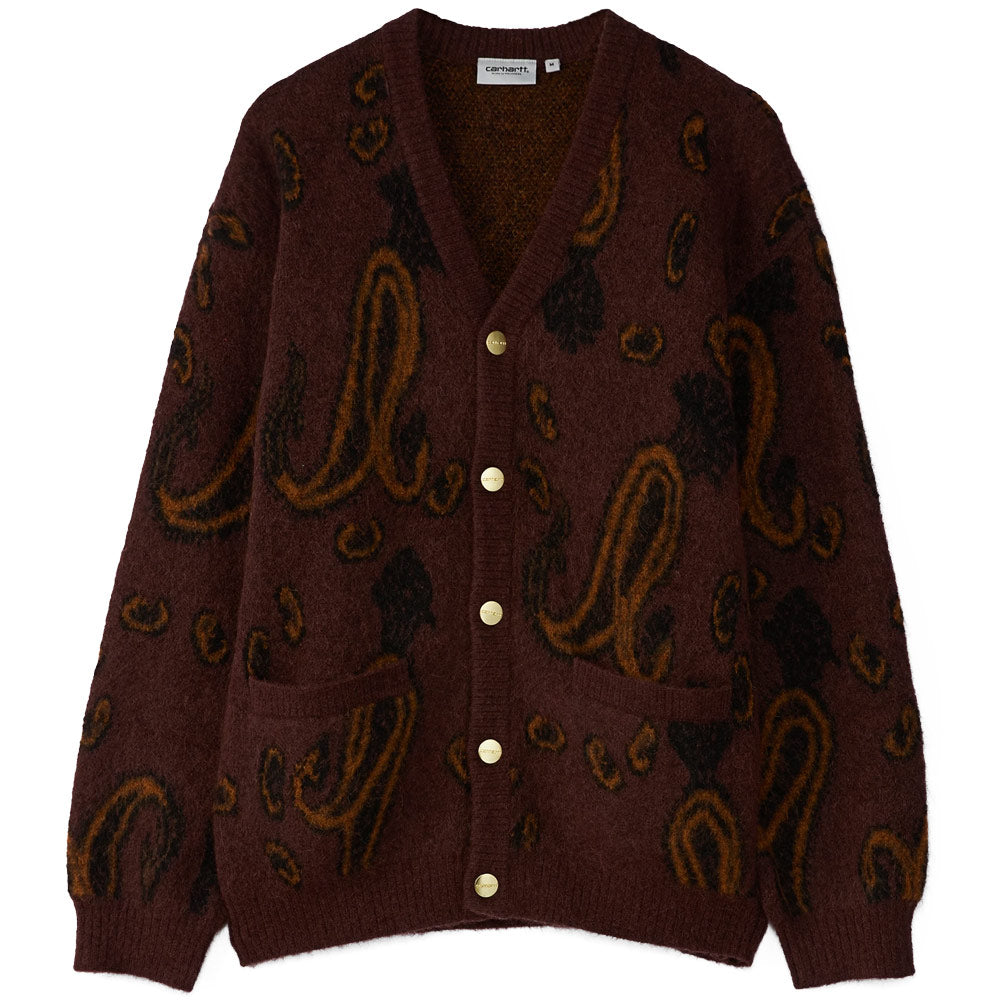 CARHARTT WIP | Medford Cardigan Paisley Jacquard / Buckeye