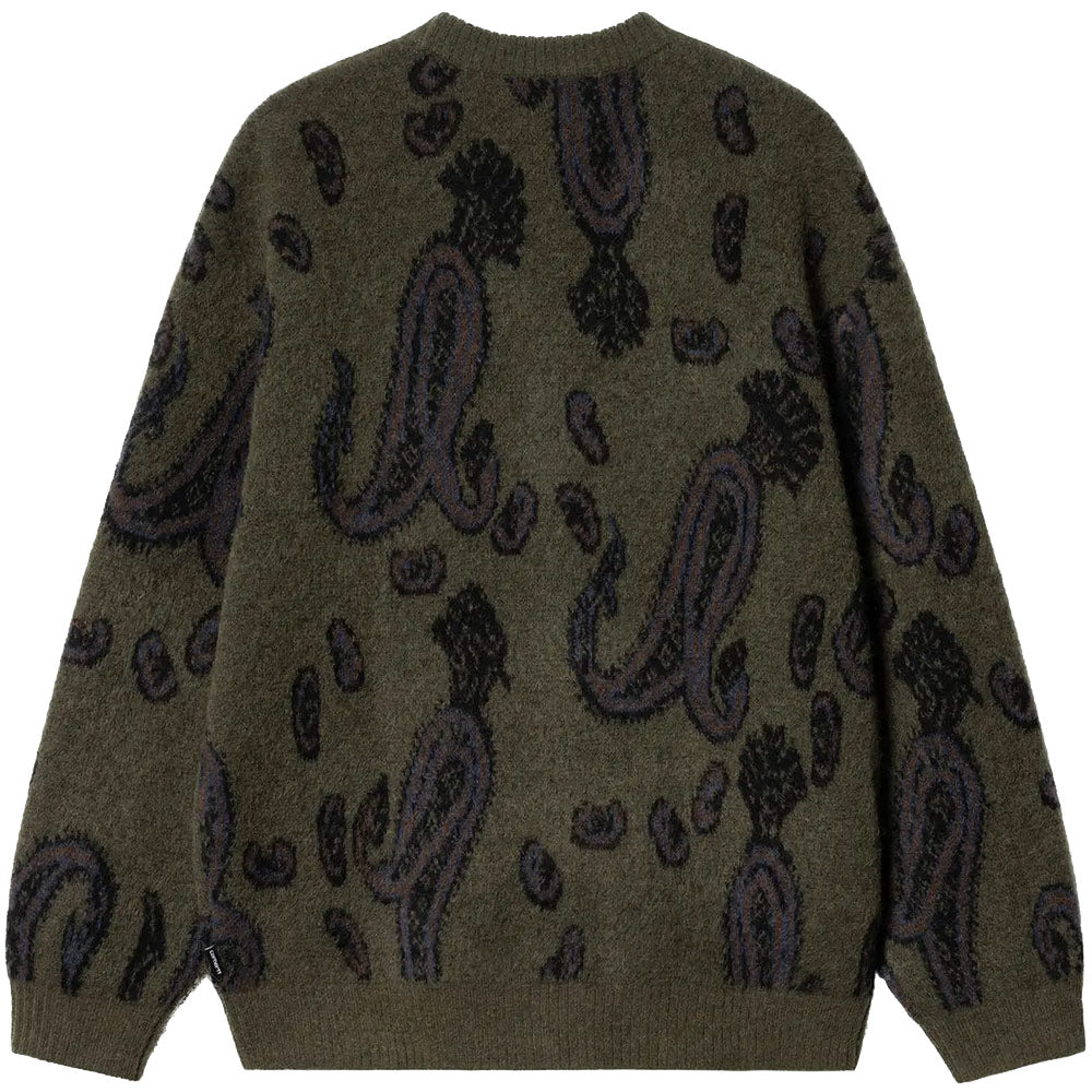 CARHARTT WIP | Medford Cardigan Paisley Jacquard / Plant