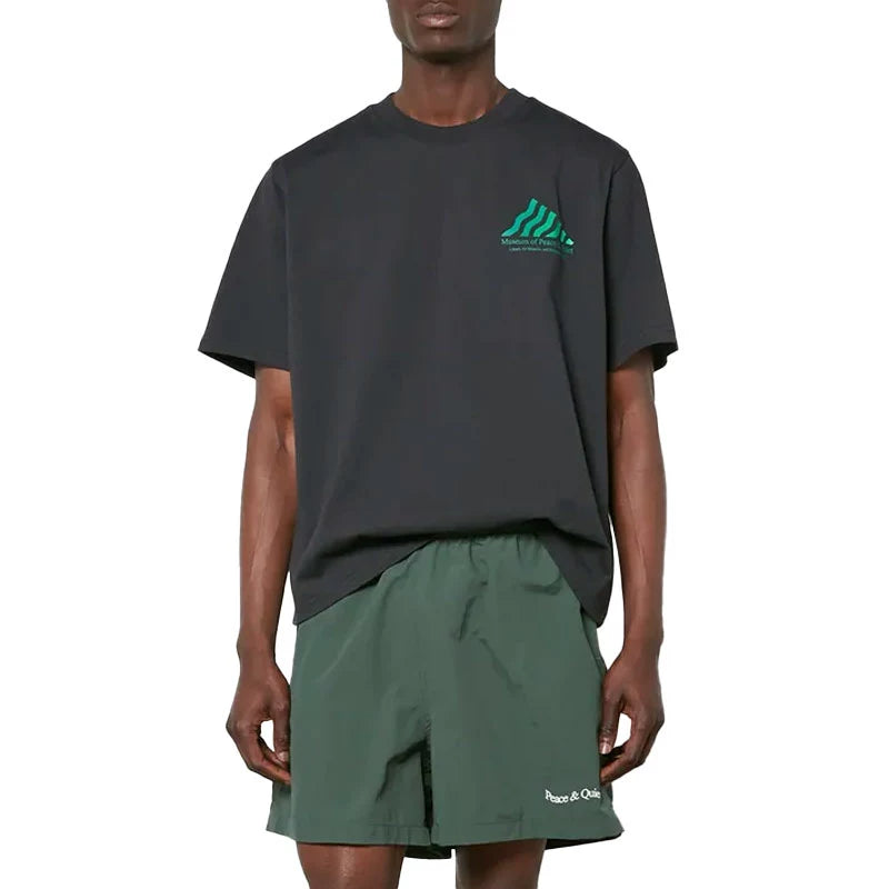 MUSEUM OF PEACE & QUIET Library T-Shirt Black
