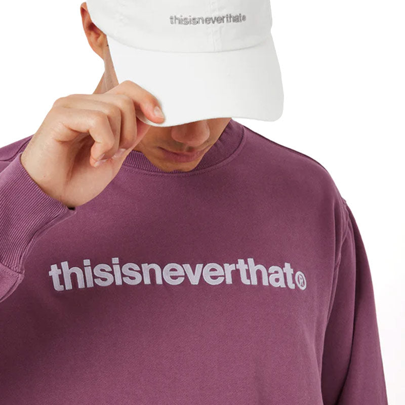 THISISNEVERTHAT T-Logo Crewneck Fuchsia