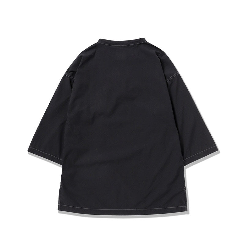And Wander |  Dry Ripstop Long Pullover Black