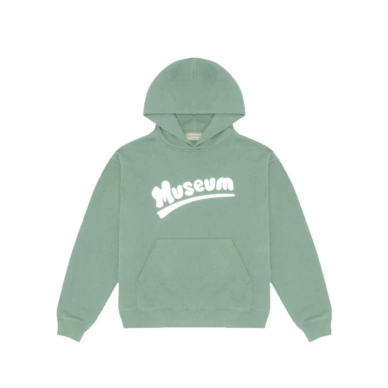 MUSEUM OF PEACE & QUIET Bubble Hoodie Sage