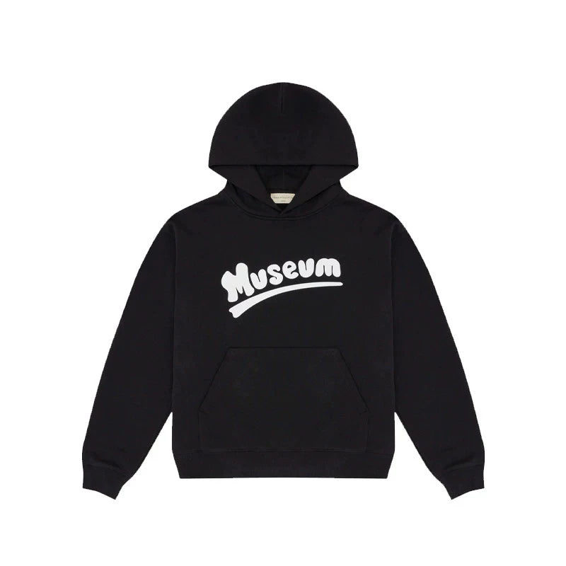 MUSEUM OF PEACE & QUIET Bubble Hoodie Black