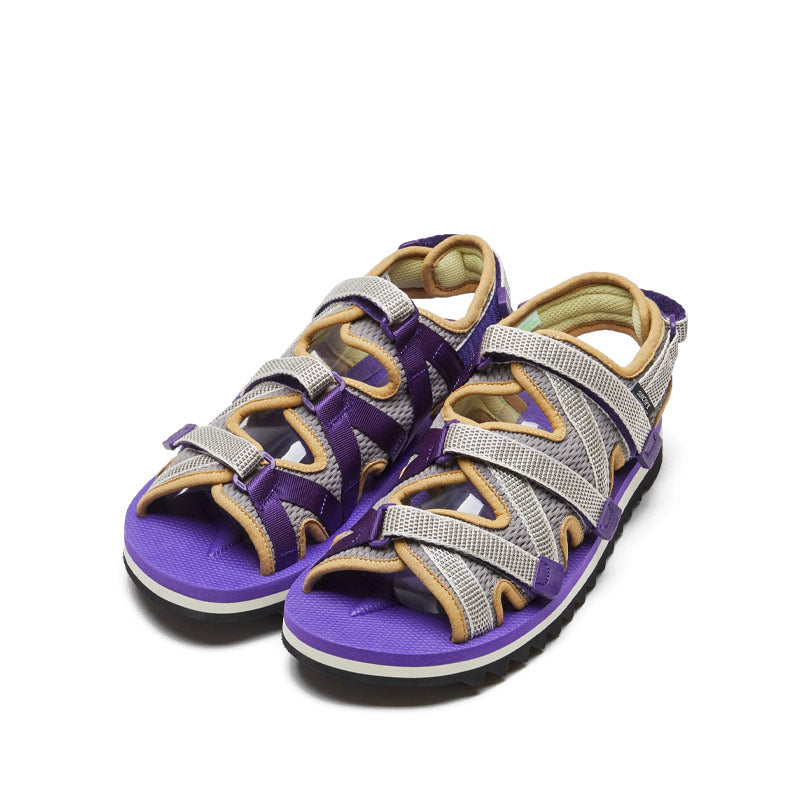 SUICOKE ZIP-ab Brown / Purple