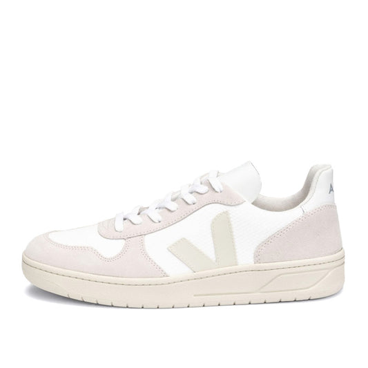 VEJA V-10 B-Mesh White / Natural / Pierre