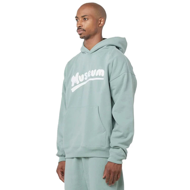 MUSEUM OF PEACE & QUIET Bubble Hoodie Sage