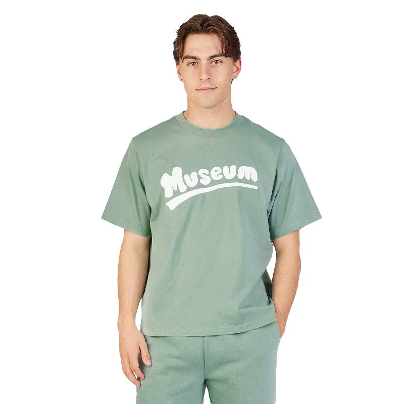 MUSEUM OF PEACE & QUIET Bubble T-Shirt Sage